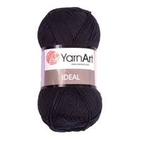 Obrázok ku produktu Pletacia bavlnená priadza YarnArt IDEAL 221 čierna