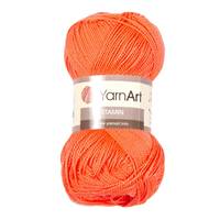 Obrázok ku produktu Pletacia priadza YarnArt ETAMIN 458 oranžová neonová