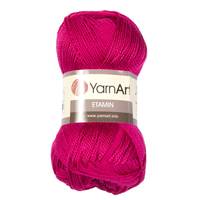 Obrázok ku produktu Pletacia priadza YarnArt ETAMIN 445 ružová tmavá
