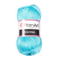 Obrázok ku produktu Pletacia priadza YarnArt BEGONIA 5353 modrá tyrkysová