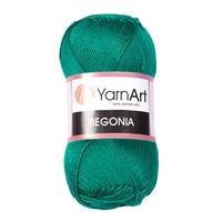 Obrázok ku produktu Pletacia priadza YarnArt BEGONIA 6334 zelená