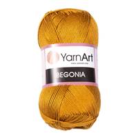 Obrázok ku produktu Pletacia priadza YarnArt BEGONIA 6340 žltá okrová