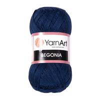 Obrázok ku produktu Pletacia priadza YarnArt BEGONIA 0066 modrá tmavá