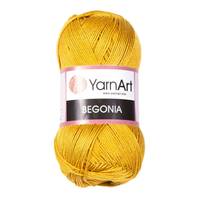 Obrázok ku produktu Pletacia priadza YarnArt  BEGONIA 4940 žltá