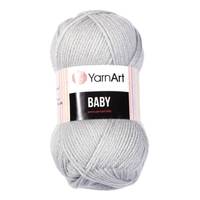 Obrázok ku produktu Pletacia priadza YarnArt BABY 855 sivá svetlá