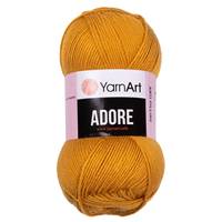 Obrázok ku produktu Pletacia priadza YarnArt ADORE 334 žltá okrová