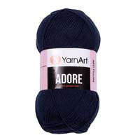 Obrázok ku produktu Pletacia priadza YarnArt ADORE 351 modrá tmavá