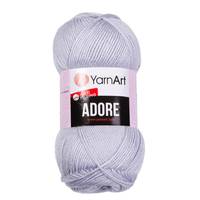 Obrázok ku produktu Pletacia priadza YarnArt ADORE 363 sivá svetlá