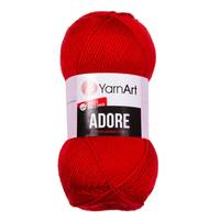 Obrázok ku produktu Pletacia priadza YarnArt ADORE 371 červená