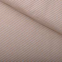 Obrázok ku produktu DEKORAČNÁ LÁTKA prúžok oranžová žltá ražná