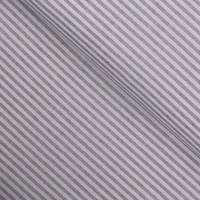 Obrázok ku produktu DEKORAČNÁ LÁTKA prúžok sivá ražná