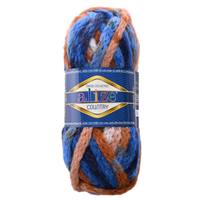 Obrázok ku produktu Pletacia vlna Alize COUNTRY 5679 modrá hnedá béžová