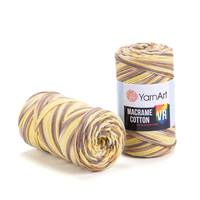 Obrázok ku produktu Špagát na macrame techniku YarnArt MACRAME COTTON VR 914 béžová žltá