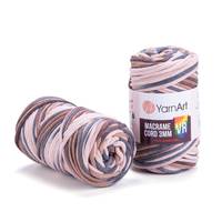 Obrázok ku produktu Špagát na macrame techniku YarnArt MACRAME CORD VR 3mm 928 béžová hnedá smotanová