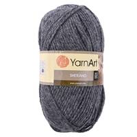 Obrázok ku produktu Pletacia vlna YarnArt SHETLAND 531 sivá tmavá