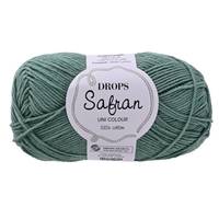 Obrázok ku produktu Pletacia priadza Drops SAFRAN UNI COLOUR 04 zelená svetlá