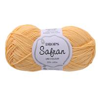Obrázok ku produktu Pletacia priadza Drops SAFRAN UNI COLOUR 10 žltá svetlá