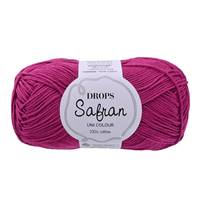 Obrázok ku produktu Pletacia priadza Drops SAFRAN UNI COLOUR 15 ružová sýta
