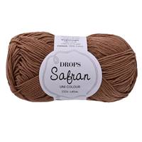Obrázok ku produktu Pletacia priadza Drops SAFRAN UNI COLOUR 22 hnedá
