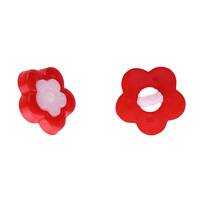 Obrázok ku produktu GOMBÍK 14mm kvet červený