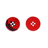 Obrázok ku produktu GOMBÍK 16mm plastový hviezda červená