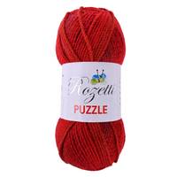 Obrázok ku produktu Pletacia priadza Rozetti Yarns PUZZLE 18 červená bordová
