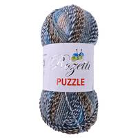 Obrázok ku produktu Pletacia priadza Rozetti Yarns PUZZLE 15 sivá modrá béžová