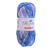 Obrázok ku produktu Pletacia priadza Rozetti Yarns SAMBA 208-09 modrá ružová zelená