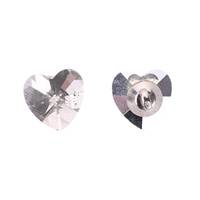 Obrázok ku produktu Gombík 12mm srdiečko strieborné