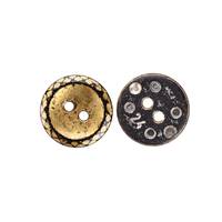 Obrázok ku produktu GOMBÍK 21mm plastový žltý zlatý so vzorom