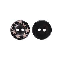 Obrázok ku produktu Gombík 15mm hviezda plastový čierný