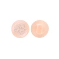 Obrázok ku produktu GOMBÍK 10mm plastový béžový s kvietkom