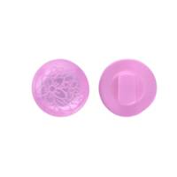 Obrázok ku produktu GOMBÍK 10mm plastový fialový s kvietkom