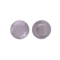 Obrázok ku produktu GOMBÍK 10mm plastový sivý s kvietkom