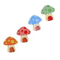 Obrázok ku produktu GOMBÍK 22mm drevený hub MIX