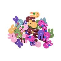 Obrázok ku produktu GOMBÍK 16mm drevený zajac MIX