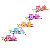 Obrázok ku produktu GOMBÍK 40mm drevený sova MIX