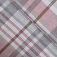 Obrázok ku produktu DEKORAČNÁ LÁTKA kockovaná sivá hnedá