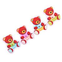 Obrázok ku produktu GOMBÍK 23mm drevený macko MIX