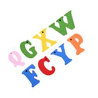 Obrázok ku produktu GOMBÍK 14mm drevený ABECEDA MIX