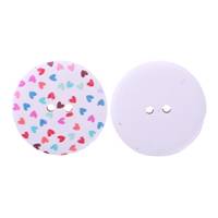 Obrázok ku produktu GOMBÍK 30mm drevený srdiečka