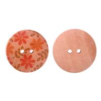 Obrázok ku produktu GOMBÍK 25mm drevený kvet