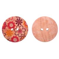 Obrázok ku produktu GOMBÍK 25mm drevený kvet