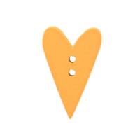 Obrázok ku produktu GOMBÍK DREVENÝ srdiečko malé žlté