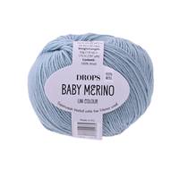 Obrázok ku produktu Pletacia vlna Drops BABY MERINO UNI COLOR 43 zelená sivá