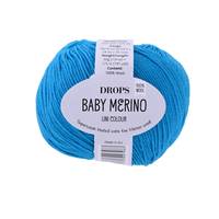 Obrázok ku produktu Pletacia vlna Drops BABY MERINO UNI COLOR 32 modrá tyrkysová