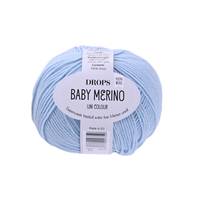 Obrázok ku produktu Pletacia vlna Drops BABY MERINO UNI COLOR 11 modrá svetlá