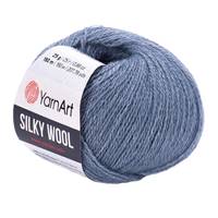 Obrázok ku produktu Pletacia vlna YarnArt SILKY WOOL 331 sivá