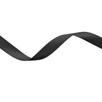 Obrázok ku produktu Atlasová stuha 15mm/19,60m čierna strieborná bodka