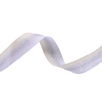 Obrázok ku produktu Atlasová stuha 25mm/22,20m strieborná smotanová ombré
